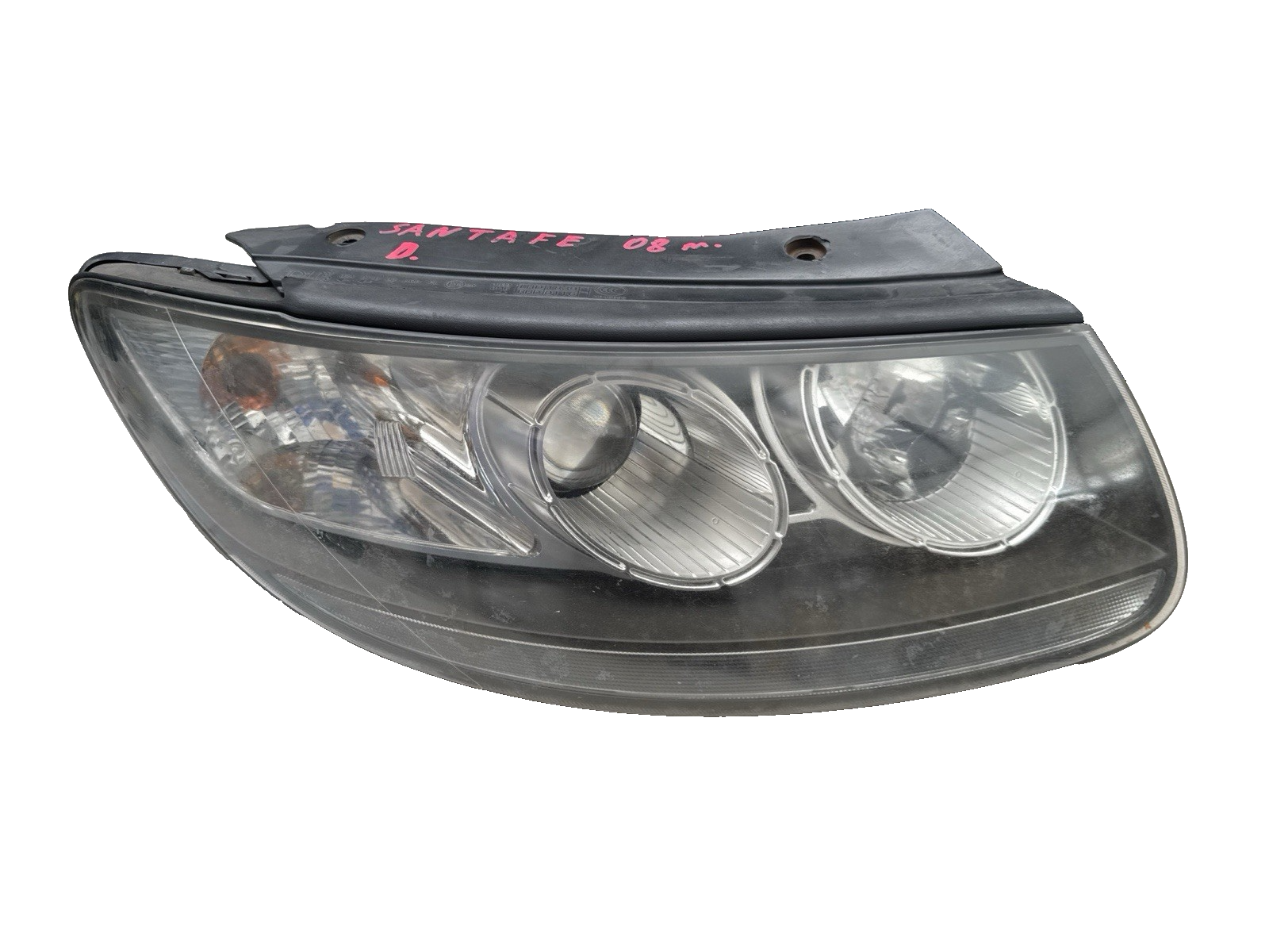 2007 HYUNDAI SANTA FE MK2 FRONT PASSENGER SIDE HEADLIGHT 92101-2BXXX