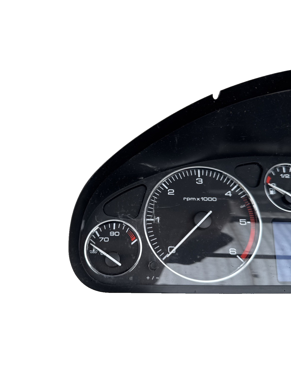 PEUGEOT 407 SW 6E Instrument Cluster Speedometer 9649031680 31375325