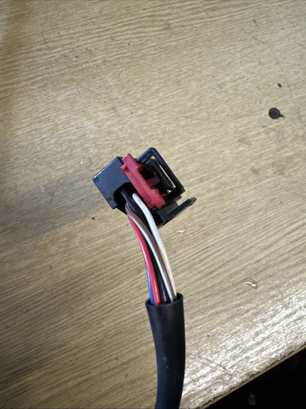 VW Golf mk5 hatchback 2005 passenger left electric door mirror RED