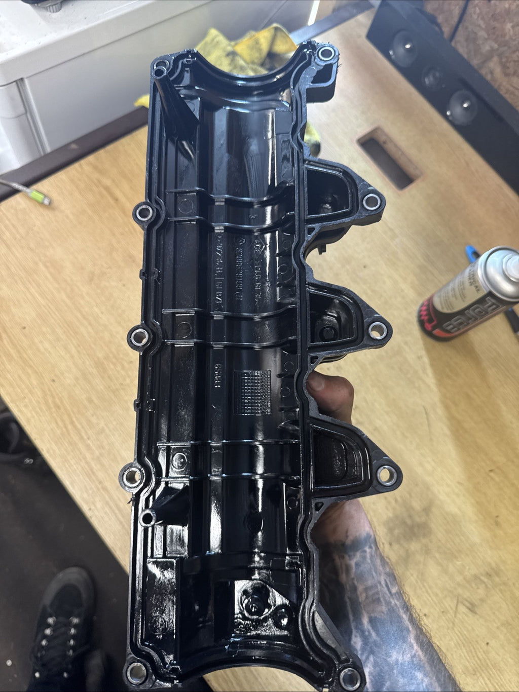 RENAULT CLIO MK4 2016 RHD 1.2 L   ENGINE ROCKER COVER 8200629199