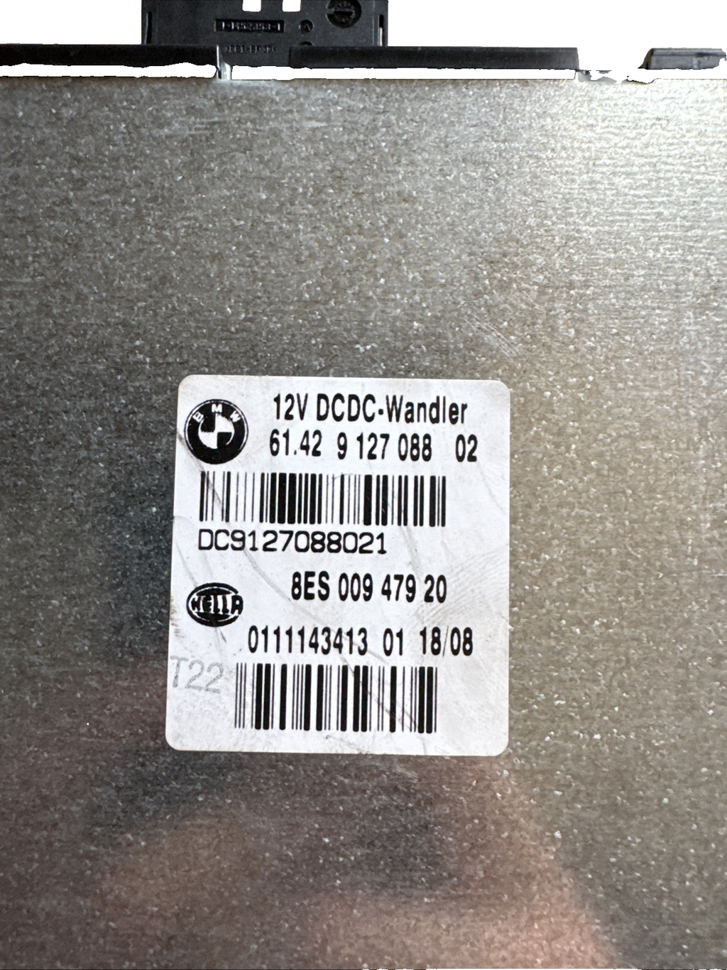 2008 BMW 3 SERIES E90 GEARBOX CONTROL MODULE 9127088