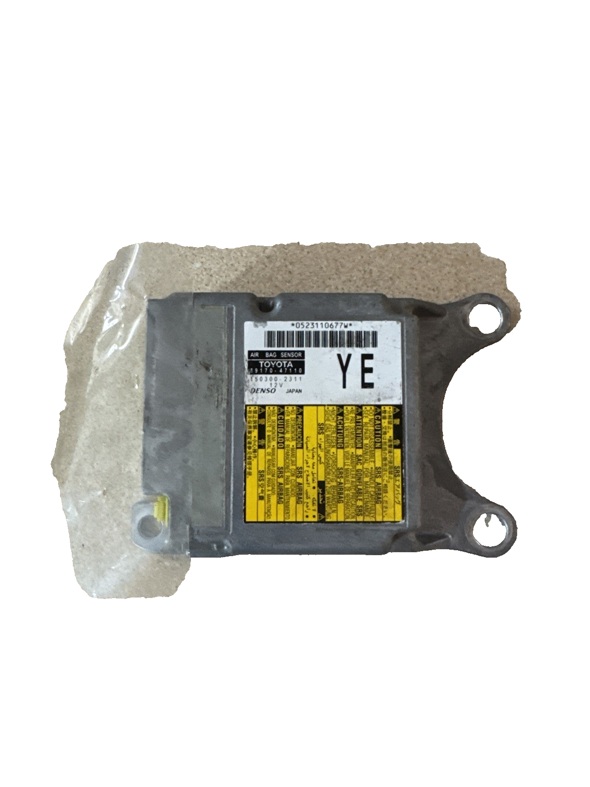 TOYOTA PRIUS MK3 AIRBAG CONTROL MODULE ECU 89170-47110