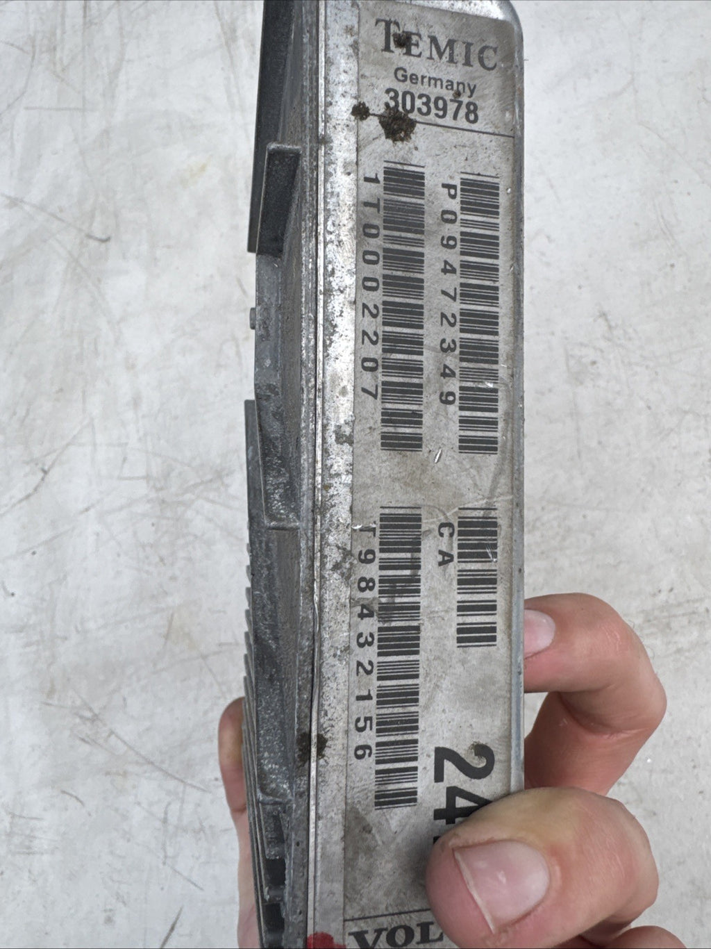 2001 VOLVO S60 ECU P09472349
