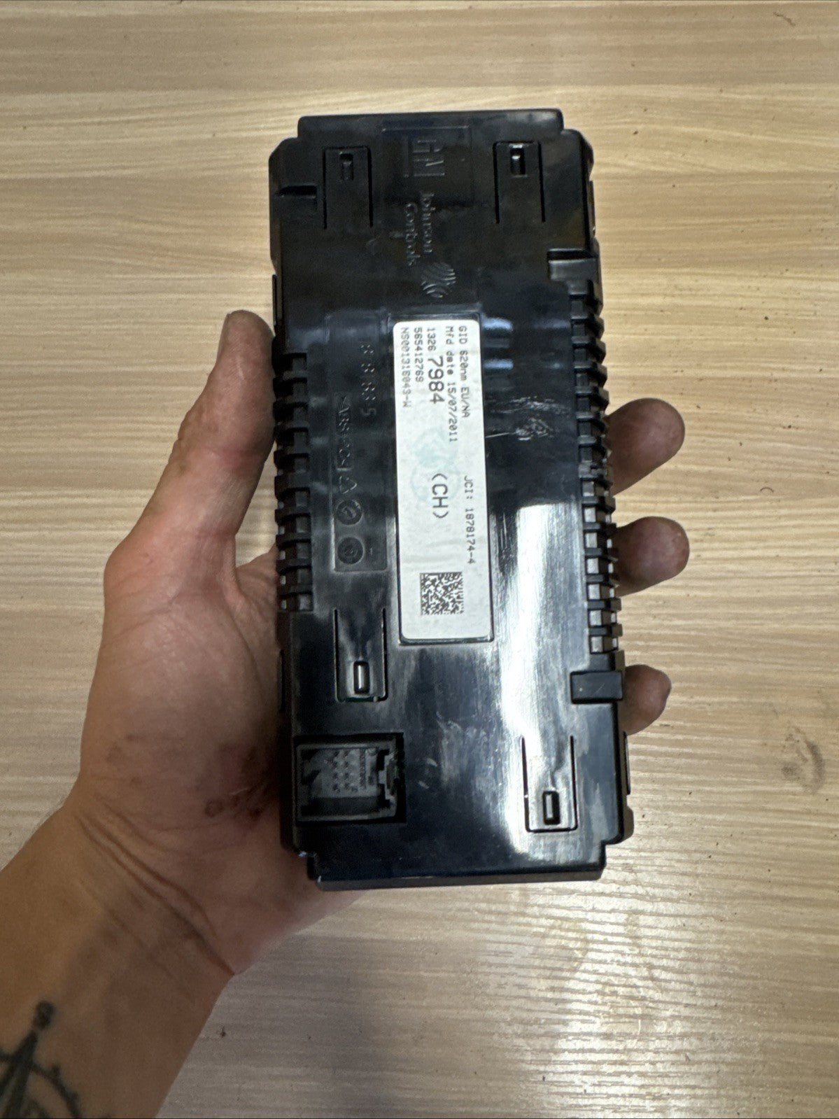 2010 Vauxhall Astra J Dashboard Screen Display Unit 13267984