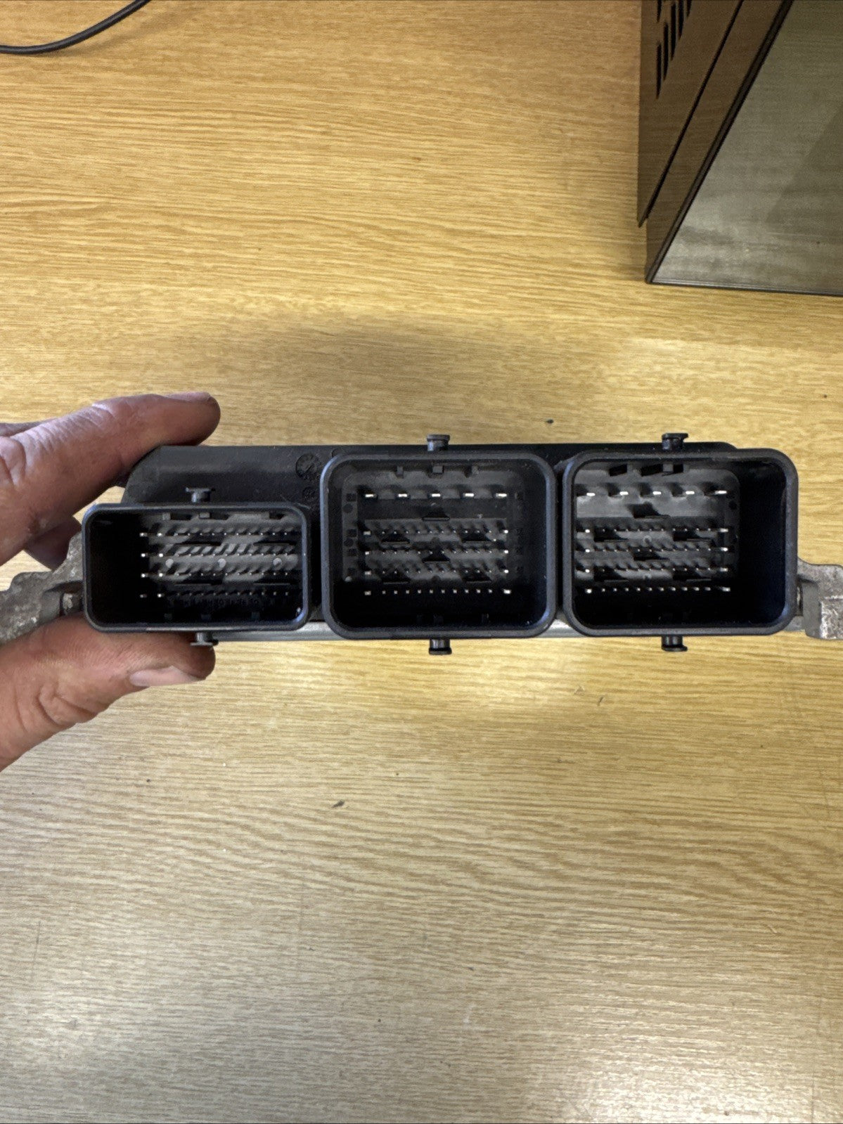 2012 PEUGEOT 3008 1.6 ENGINE CONTROL UNIT ECU 9666681180