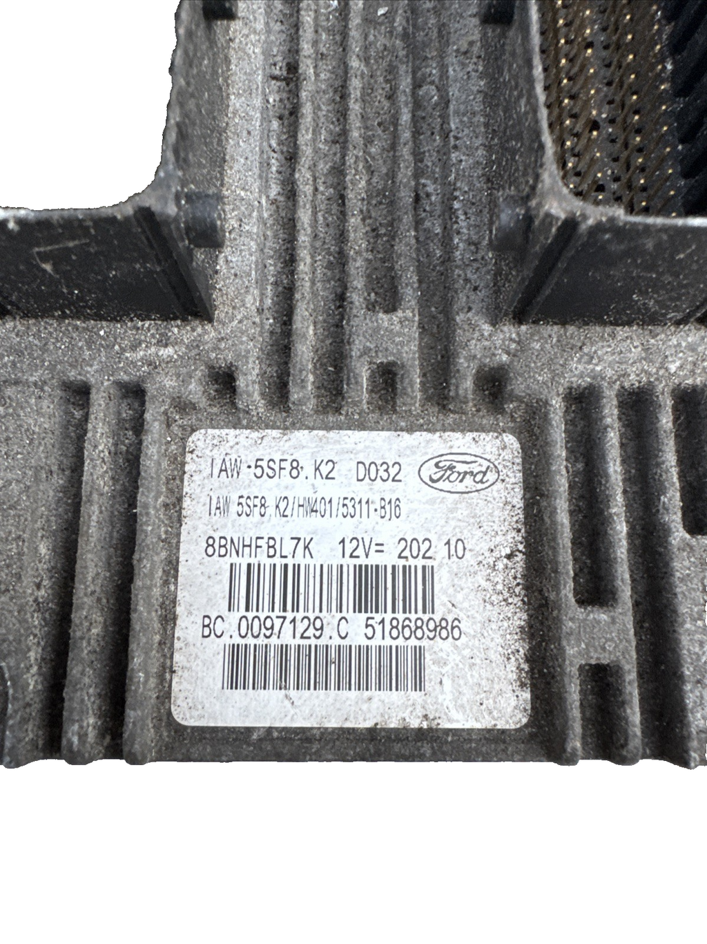 Ford KA ECU Engine Control Unit 1.2 Petrol 3-Dr Hatch 2010 MK2 B420 OEM 51868986