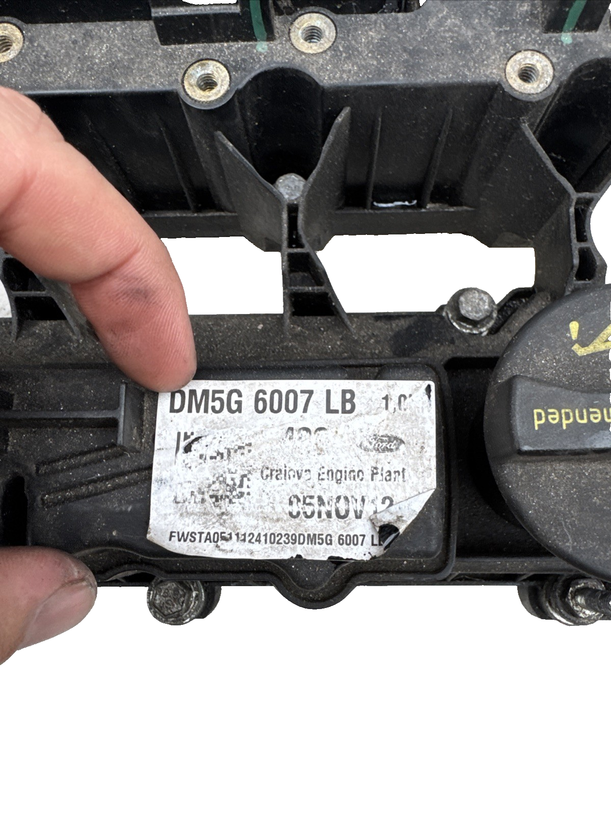 FORD FOCUS FIESTA C-MAX B-MAX MK3 1.0 ECOBOOST PETROL ROCKET COVER DM5G6007LB