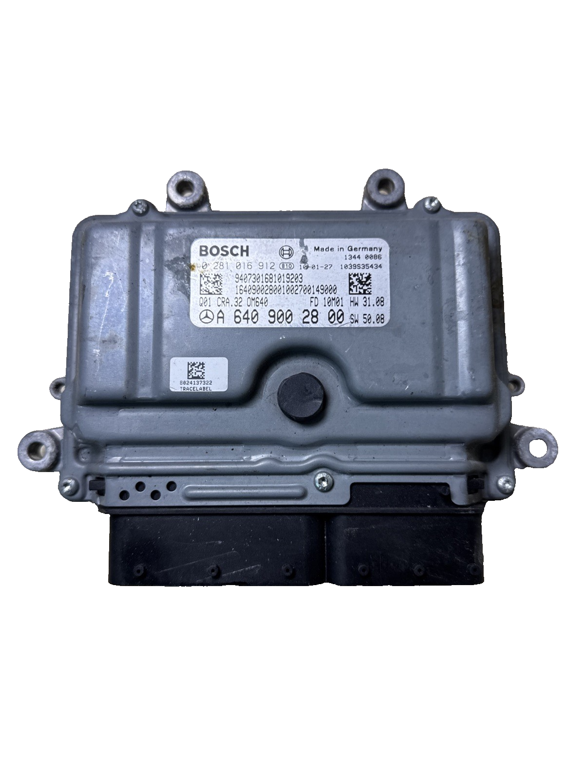 2010 MERCEDES BENZ B CLASS 2.0 PETROL ENGINE CONTROL UNIT ECU A6409002800 A392