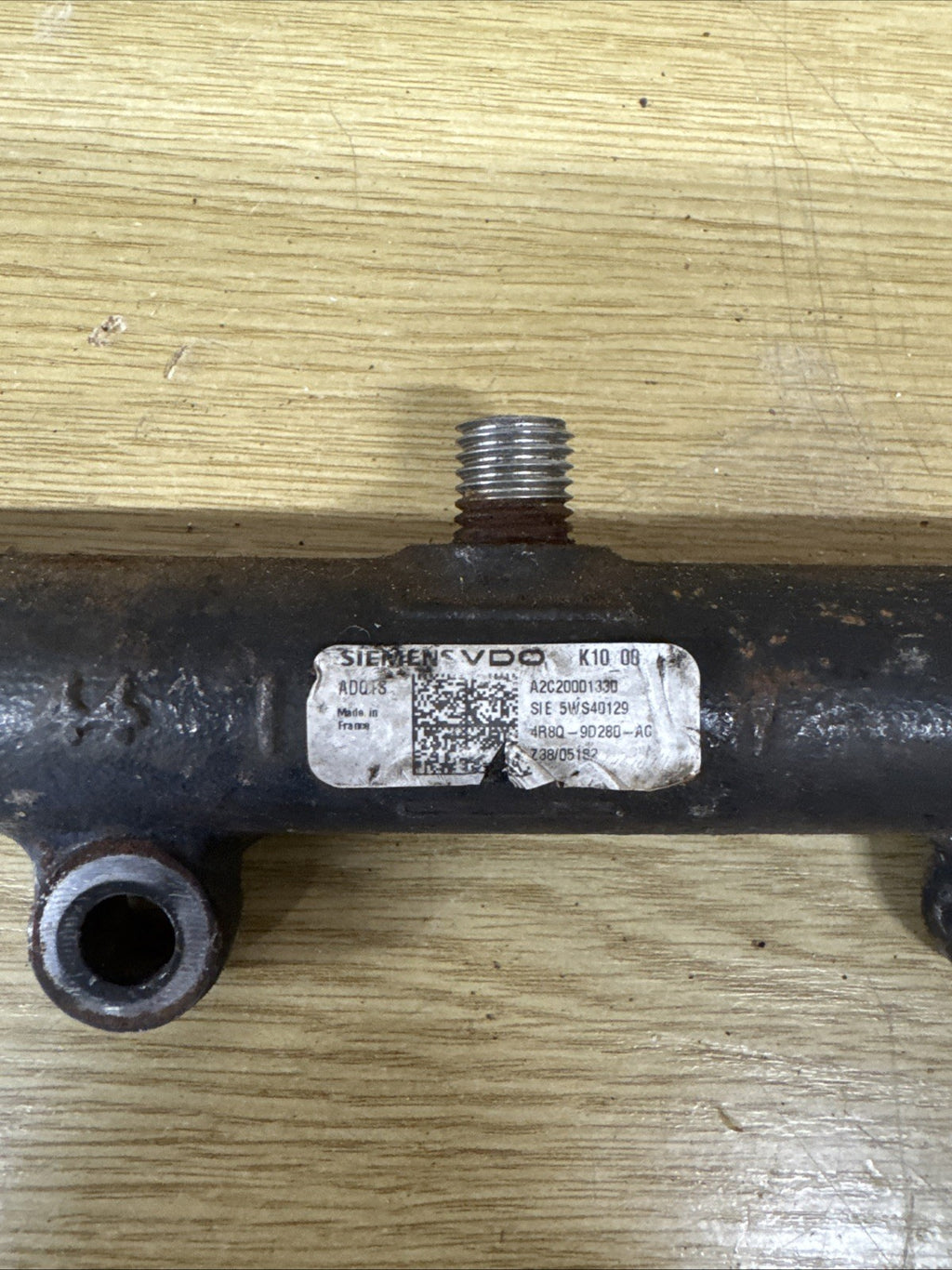 2008-2011 Jaguar XF X250 2.7 TD V6  Fuel Injector Rail A2C20001330