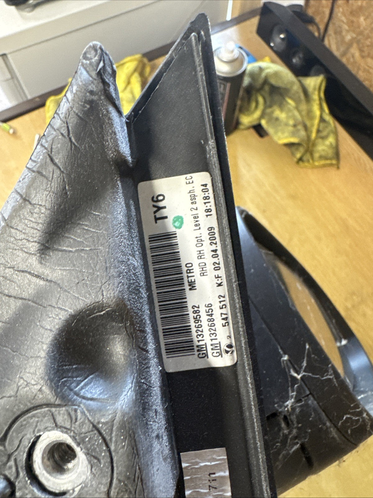 VAUXHALL INSIGNIA A G09 Right Side Wing Mirror 13269582 13268448 2010 RHD
