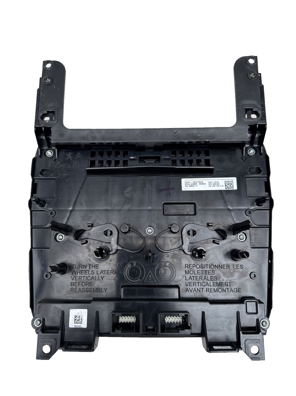 9666027177 Citroen C4 Genuine Electric A/C Climate Multi Control Panel Switch