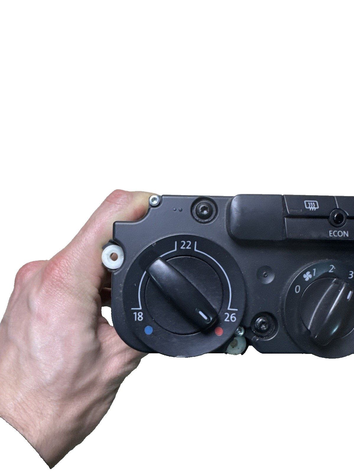 2004 VW GOLF SE FSI MK5 (A5) 5DR PETROL 1.6 HEATER CONTROL PANEL