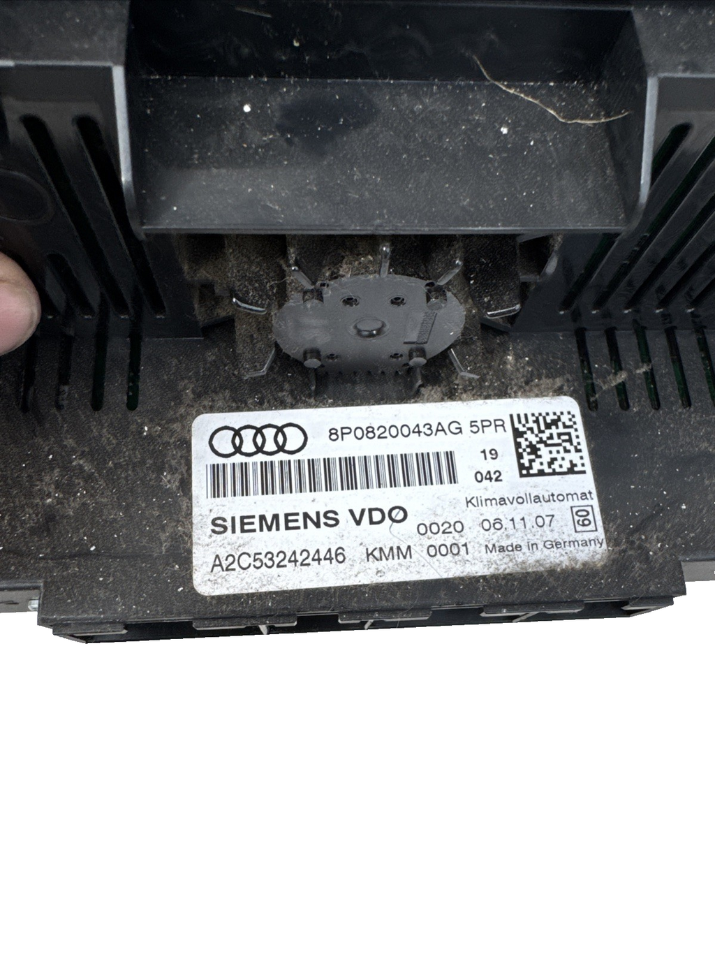 2011 Audi A3 TDI S Line MK2 Climate Control Sportback 5dr 8P0820043BM