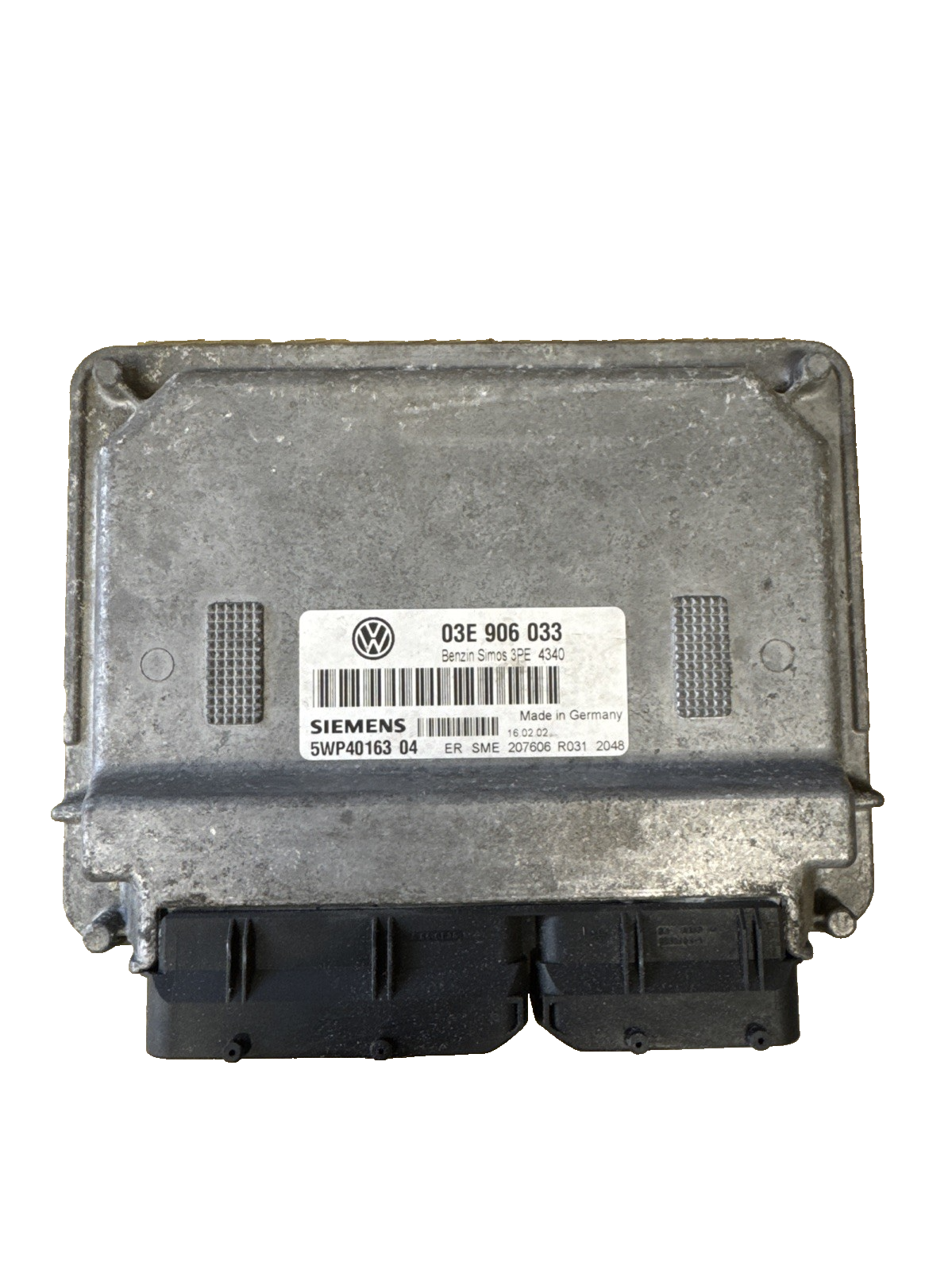 VOLKSWAGEN POLO 2003 1.2 PETROL MK4 3DR ENGINE CONTROL UNIT ECU 03E906033L