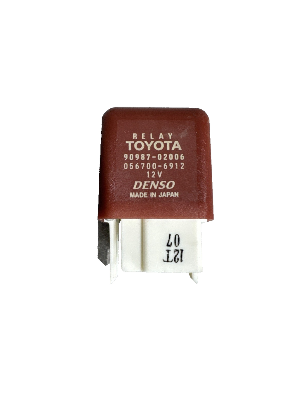 TOYOTA MULTI USE 4 PIN BROWN RELAY DENSO  90987-02006/ 056700-6912 / 056700-6911