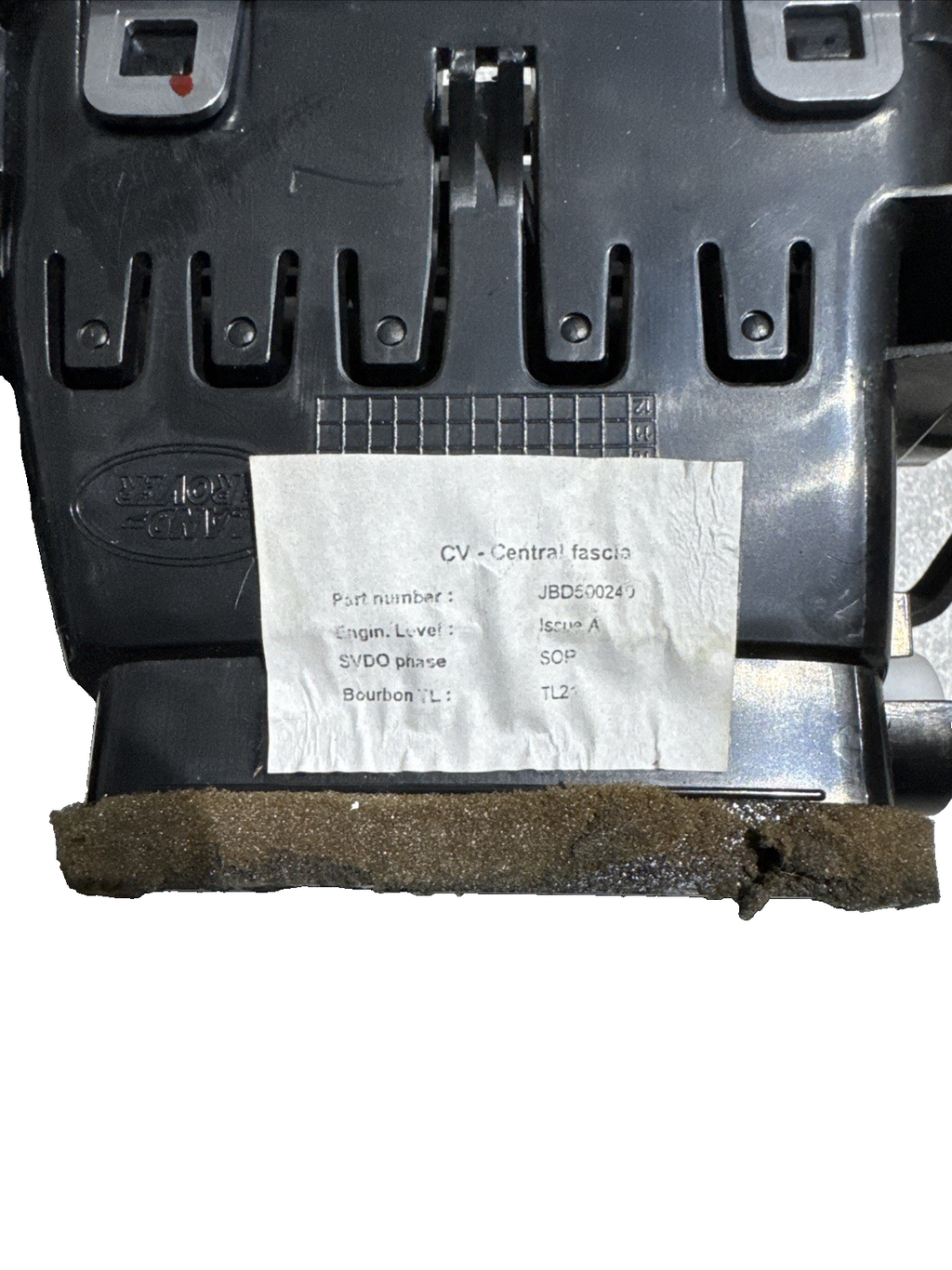 Land Rover Range Rover Vogue L322 3.6 TDV8 Center Air Vent JBD500240