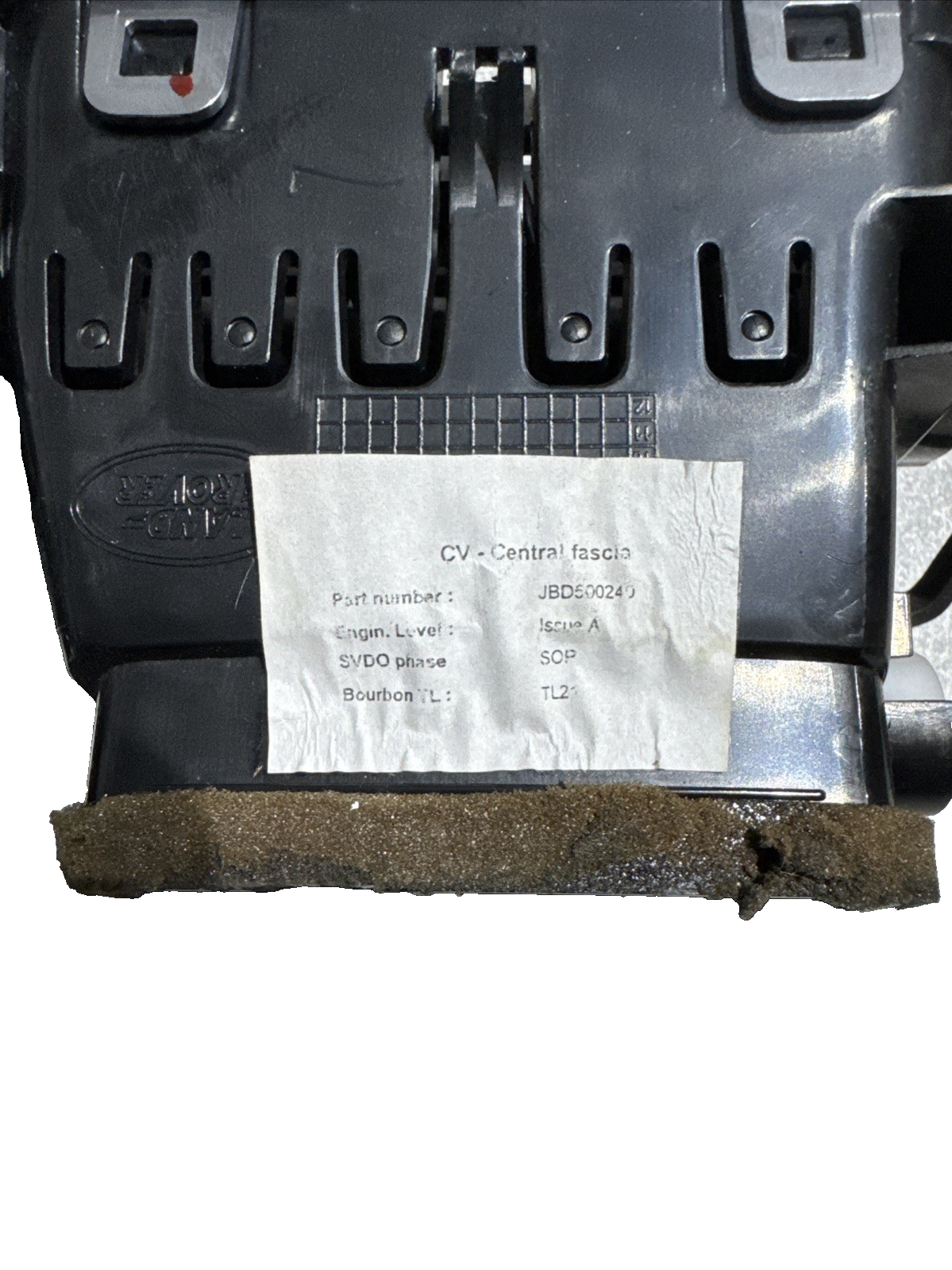 Land Rover Range Rover Vogue L322 3.6 TDV8 Center Air Vent JBD500240