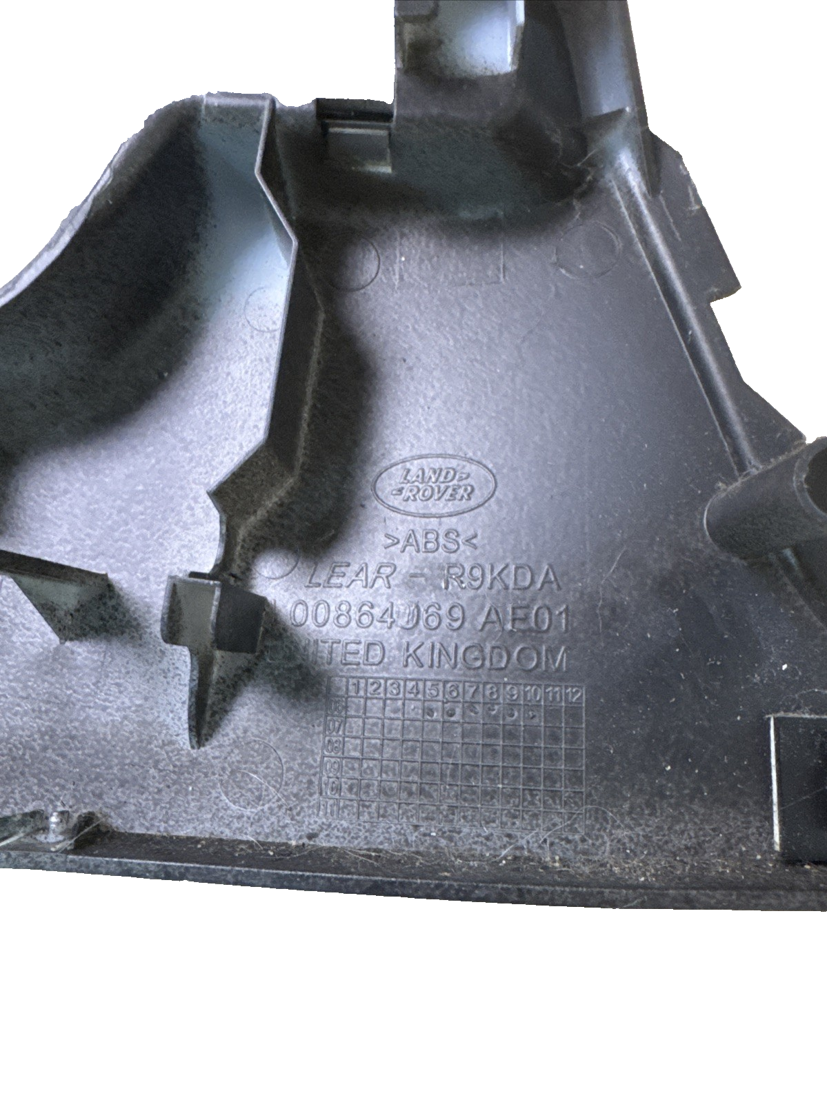 Range Rover L322 Right Side Seat Valance Trim - 2007