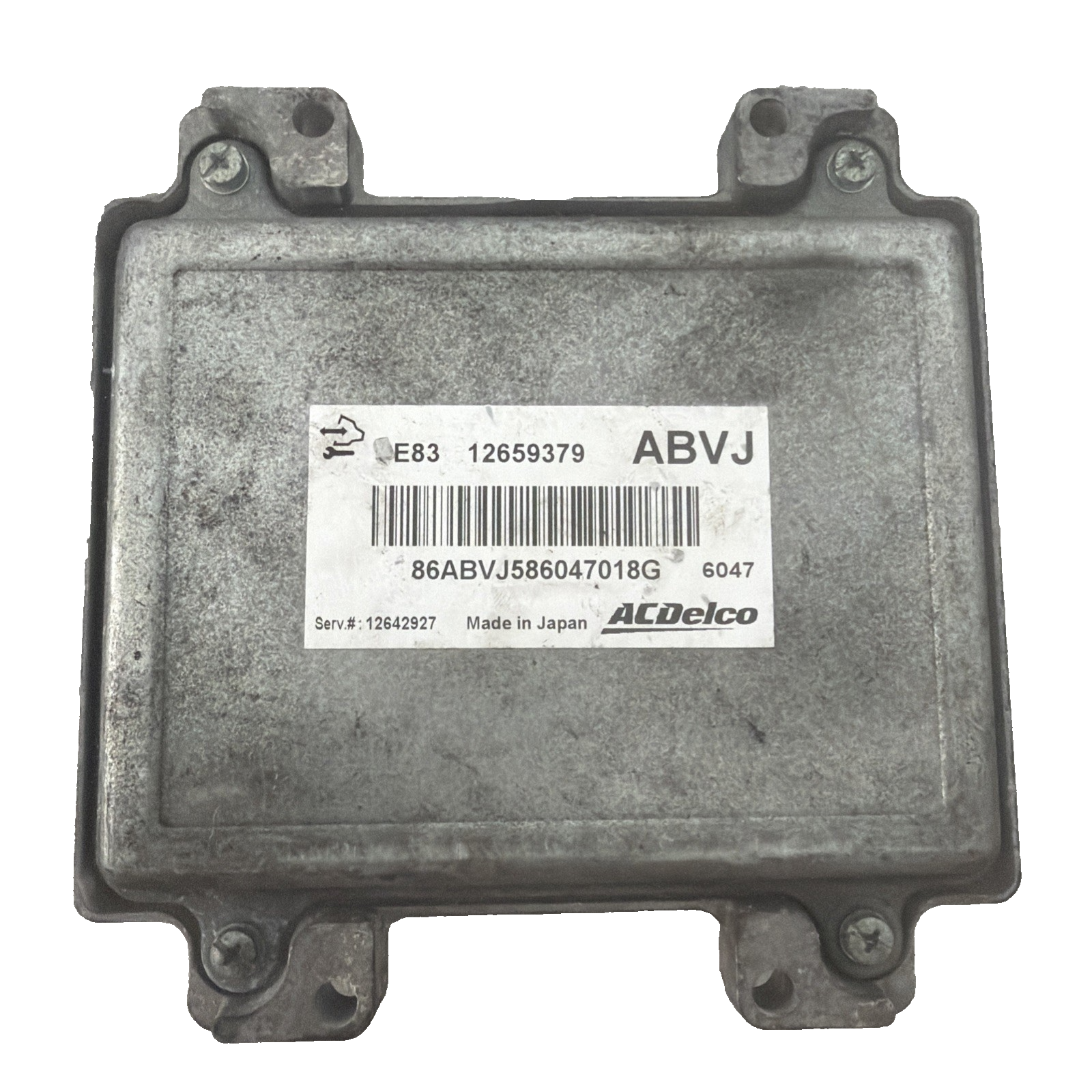 2015 VAUXHALL ASTRA MK6 J 1.4 A14XER ENGINE CONTROL UNIT ECU E83 12659379 ABVJ
