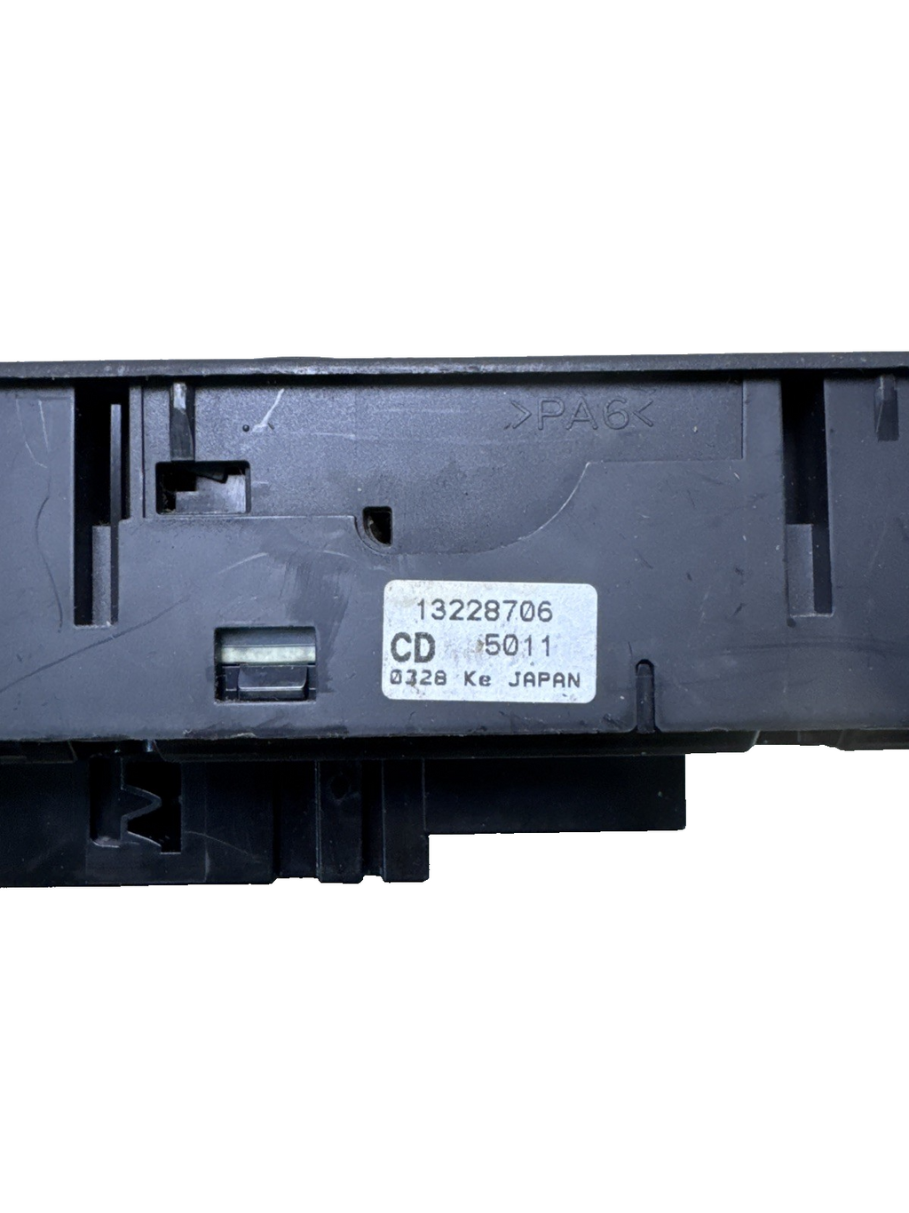 VAUXHALL ZAFIRA 2009 1.6 EXCLUSIV MK2 MPV WINDOW CONTROL SWITCH PANEL 13228706