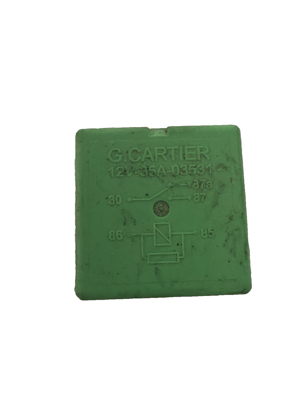 Peugeot 106 206 306 406 806 807 Green Relay 12V 35A 03531 G. Cartier 5-Pin