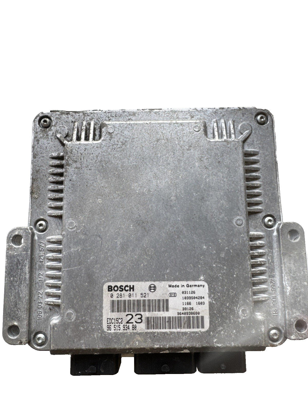 2001 CITROEN XSARA PICASSO 2.0 HDI ENGINE CONTROL UNIT ECU 0281011521 9654693280
