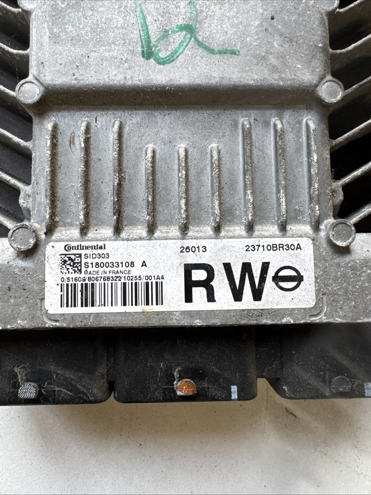 S180033108 A Nissan Qashqai  Engine Control Unit ECU 23710BR30A