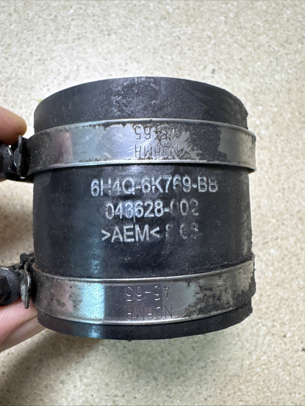 RANGE ROVER L322 2006 3.6 TDV8 INTERCOOLER PIPE HOSE 6H4Q-6K769-BB