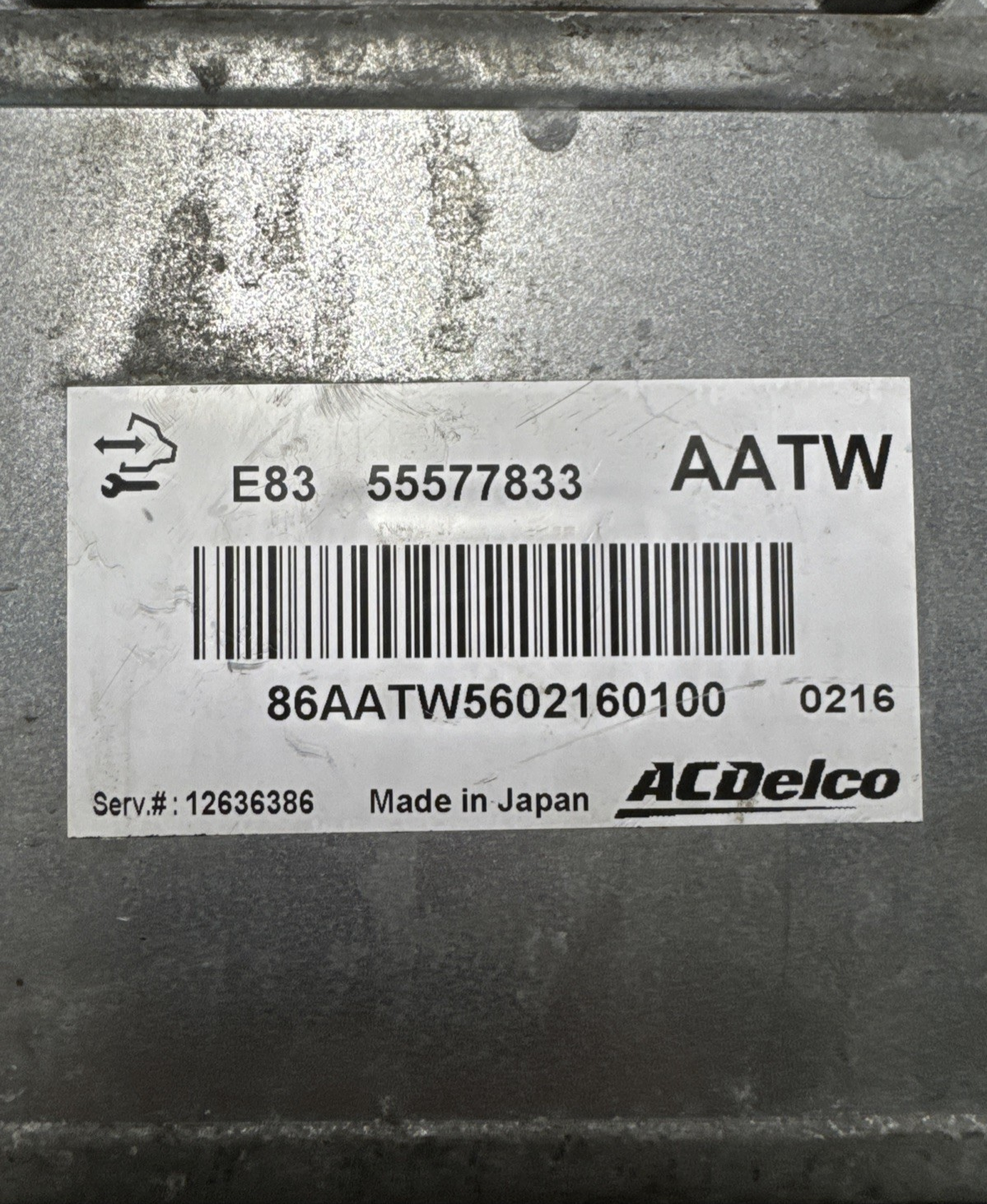 VAUXHALL CORSA D 2010 1.3 CDTi ENGINE ECU 55577833 AATW