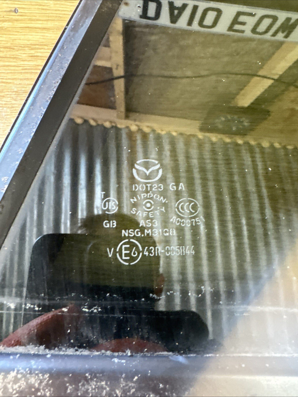 Mazda CX-5 12-17 Mk1 O/S Drivers Right Rear Quarter Glass Window 441243