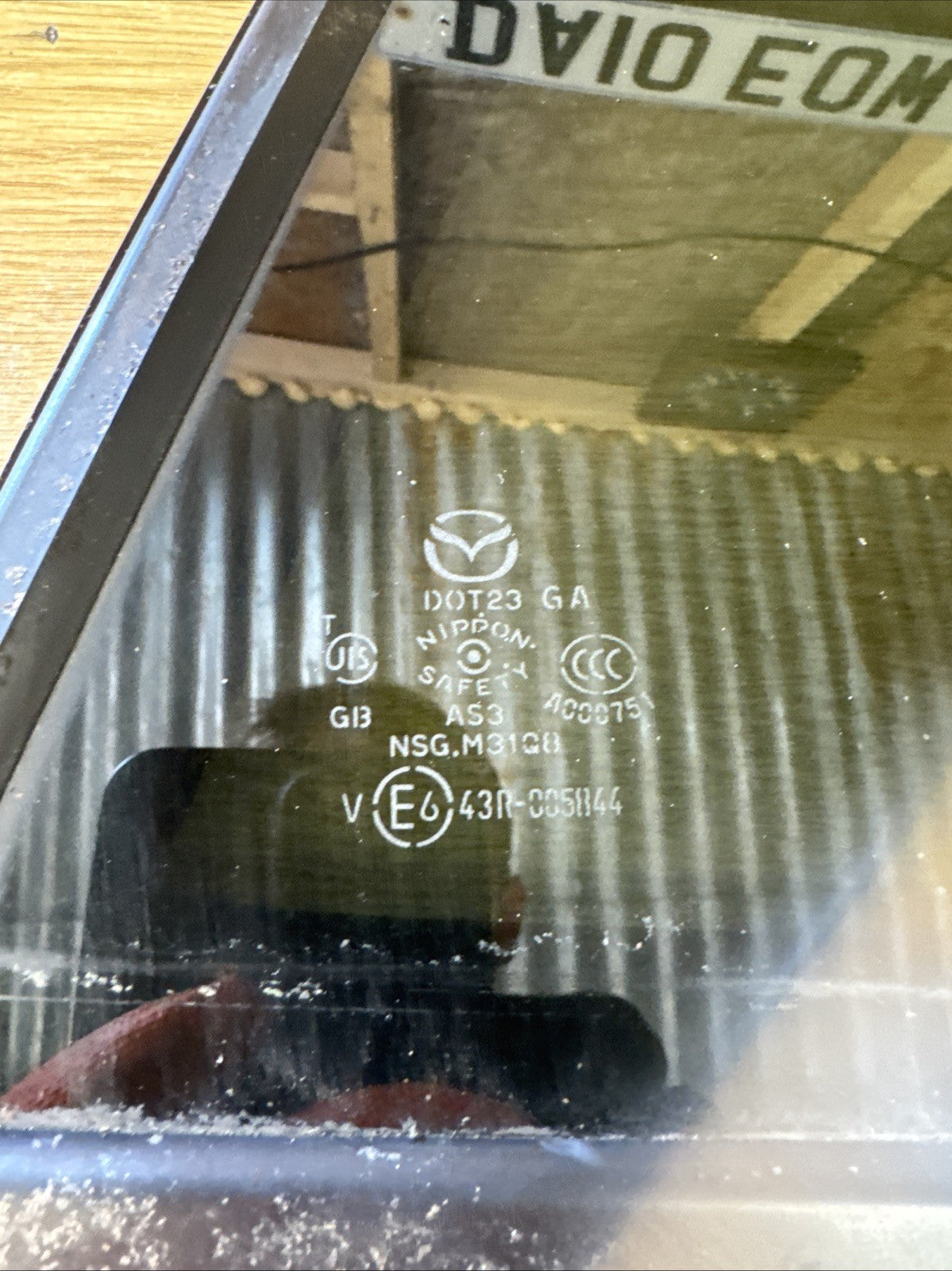Mazda CX-5 12-17 Mk1 O/S Drivers Right Rear Quarter Glass Window 441243