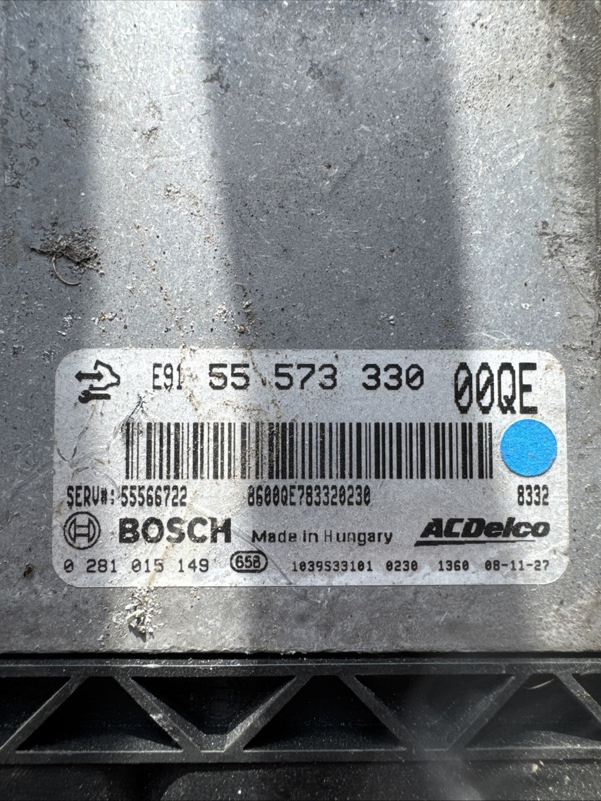2009 OPEL VAUXHALL INSIGNIA 2.0 DIESEL ENGINE CONTROL UNIT ECU GENUINE 55573330