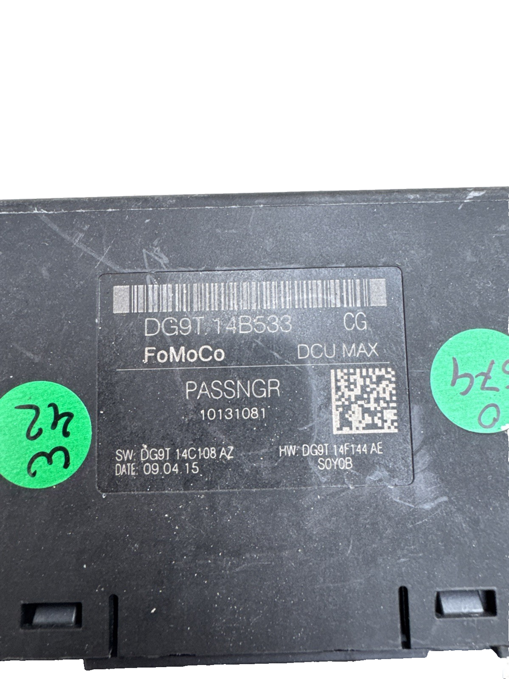 FORD MONDEO MK5 FRONT DOOR CONTROL MODULE ECU DG9T14B533CG 2015