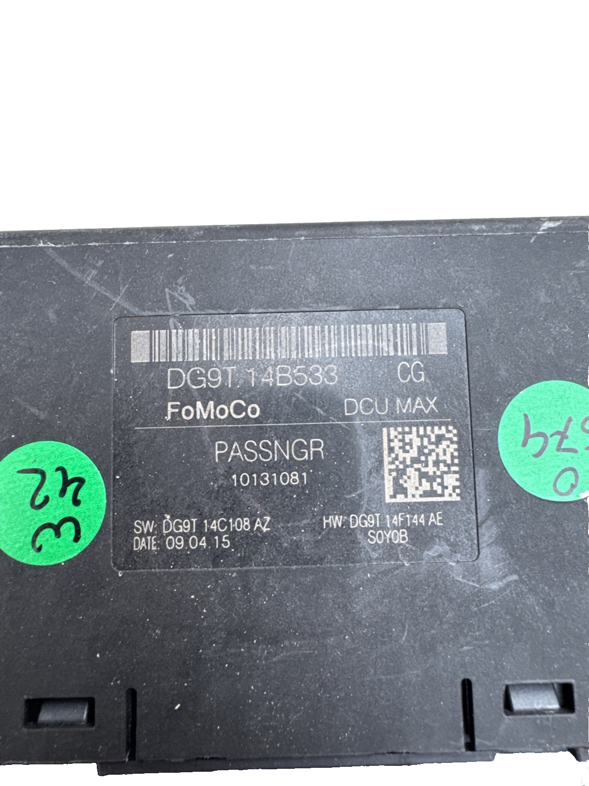 FORD MONDEO MK5 FRONT DOOR CONTROL MODULE ECU DG9T14B533CG 2015