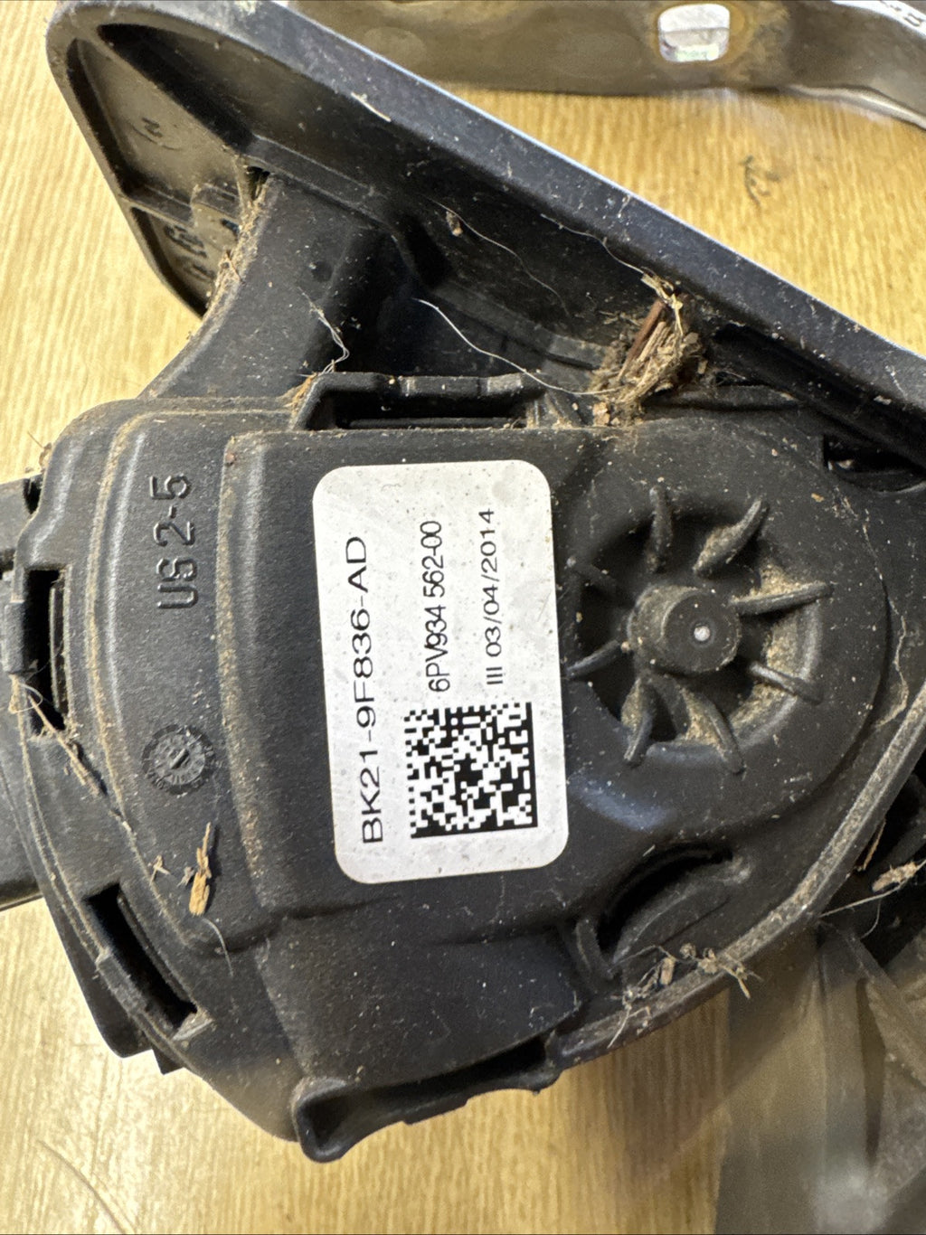 FORD TRANSIT CUSTOM MK8 13- 2.2 / 2.4 TDCI  ACCELERATOR PEDAL BK21-9F836-AD