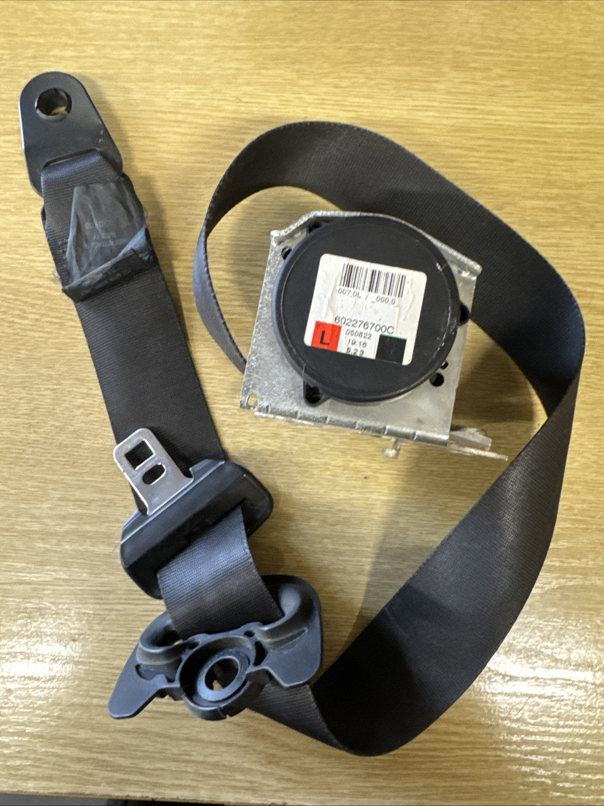 LAND ROVER DISCOVERY 3 TDV6 2006 SEAT BELT PASSENGER FRONT LEFT 602276700c