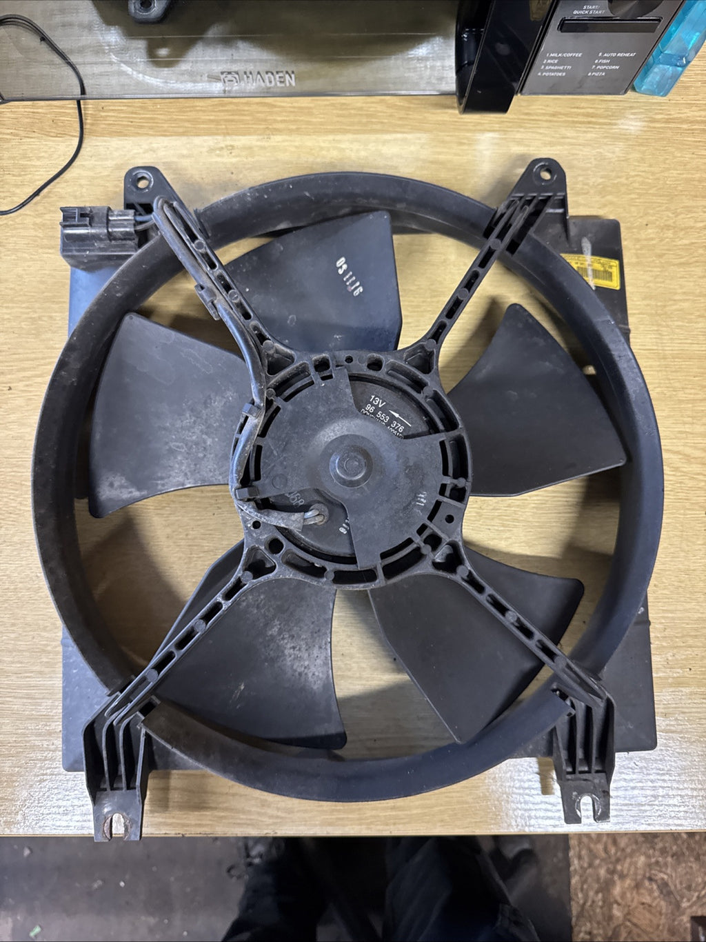Chevrolet Lacetti Engine Cooling Motor Radiator Fan With Ac 1.6 Petrol