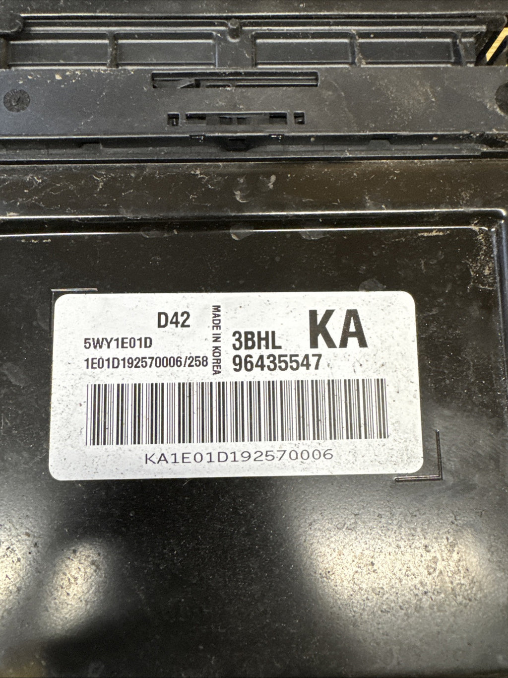 Chevrolet Lacetti 1.4 Petrol Engine Control Module Unit 96435547 5WY1E01C