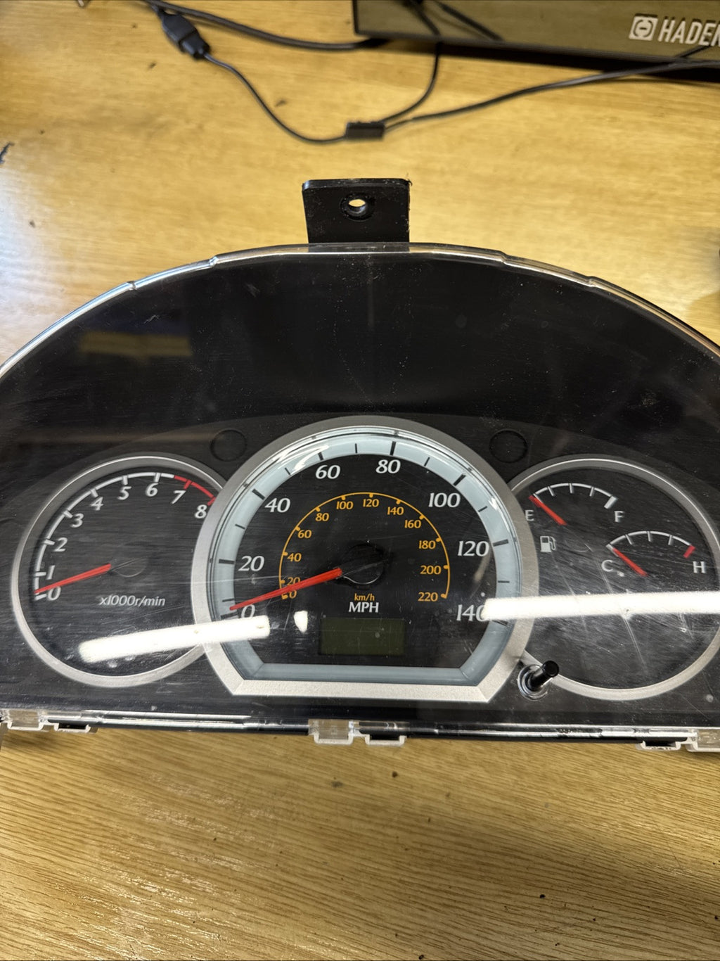 2004 CHEVROLET LACETTI SPEEDOMETER INSTRUMENT CLUSTER 96994735