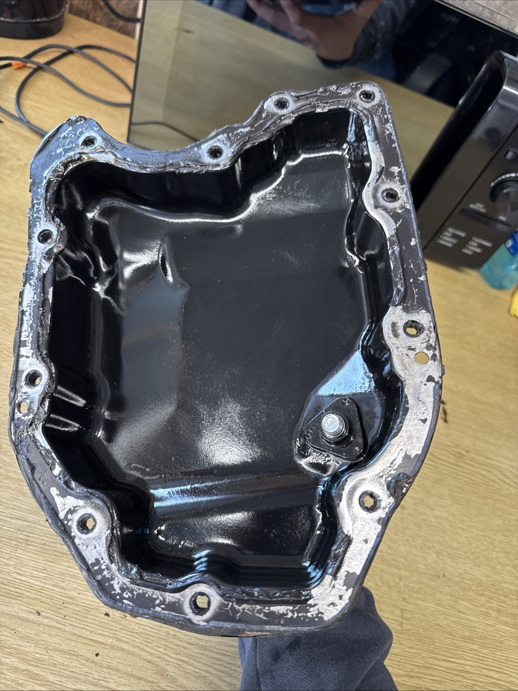 15-19 VAUXHALL CORSA E 1.0 PETROL OIL SUMP PAN TRAY ENGINE CODE B10XFL