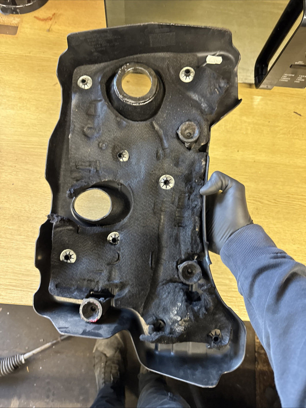 VAUXHALL Corsa E MKIV ENGINE COVER 1.0 PETROL TURBO B10XFT 55596721
