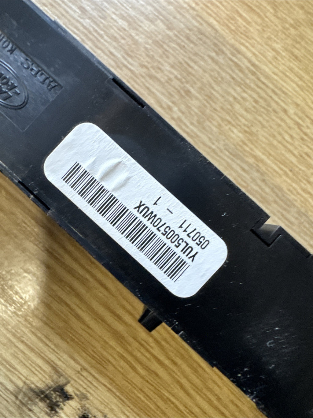 2005 LAND ROVER RANGE ROVER SPORT TDV6 HAZARD WARNING SWITCH YUL500570WUX
